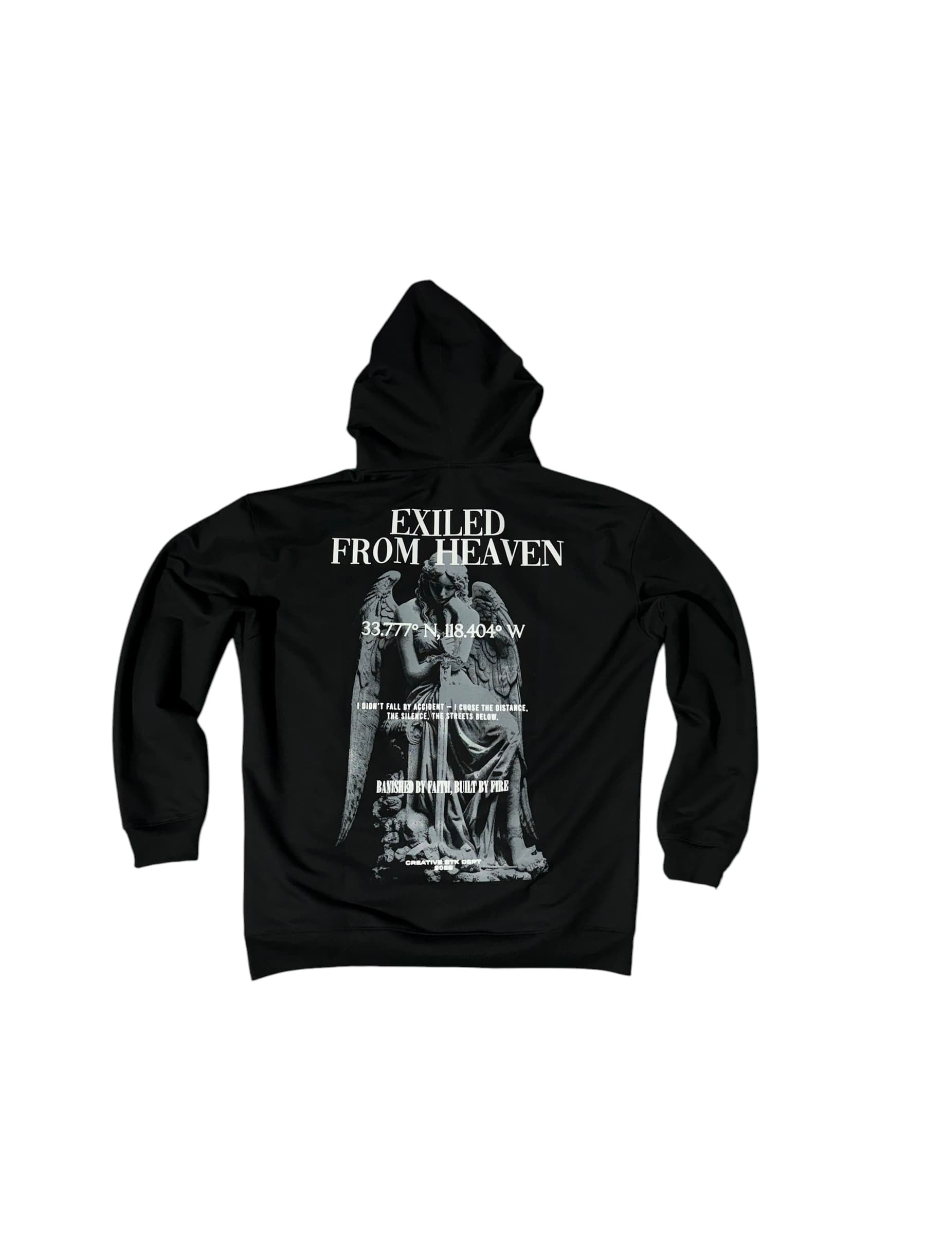 Hoodie Exiled detalle